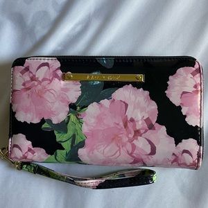 Betsy Johnson Floral Wallet/Wristlet